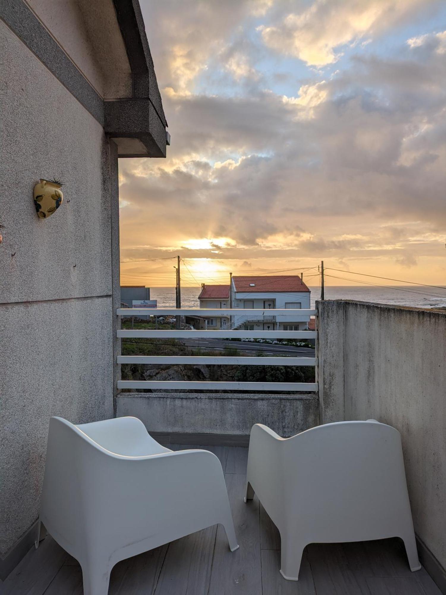 Apto En Muxia Con Vistas Al Mar Saude Doce Exterior photo